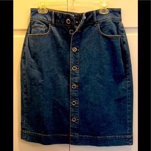 Ann Taylor Denim Skirt